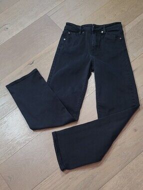 Roark Jeans Women's sz 25 HWY 395 Black Stovepipe Straight Leg Denim
